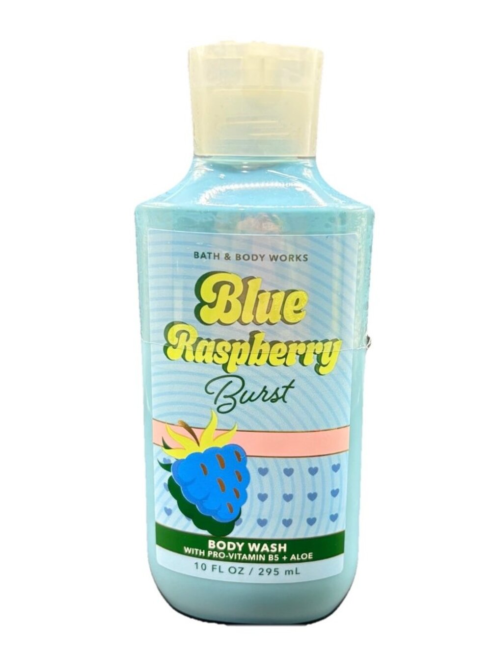 Bath & Body Works Blue Raspberry Burst Shower Gel Body Wash 10 oz Fruity Candy